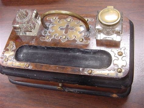 Get the best desk pen stands at amazing deals on alibaba.com. ANTIQUE DESK TOP Wooden Inkwell Pen Stand Letter Drawer ...
