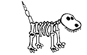 See more ideas about dog skeleton, animal drawings, dog skeleton halloween. Dog Skeleton Drawing at GetDrawings | Free download
