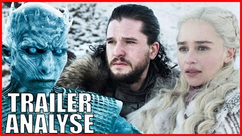 GAME OF THRONES STAFFEL 8 TRAILER ANALYSE - YouTube