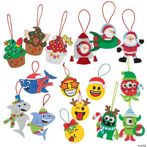 Cheery Christmas Ornament Craft Kit Assortment Makes 60 Oriental