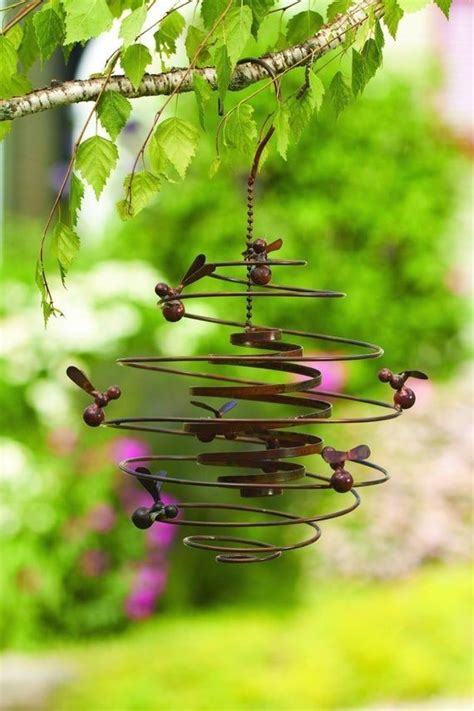 The display features 3 tiers with openings for your 3dia pots. Bees (Double) Spiral Garden Ornament, Outdoor Ornament ...