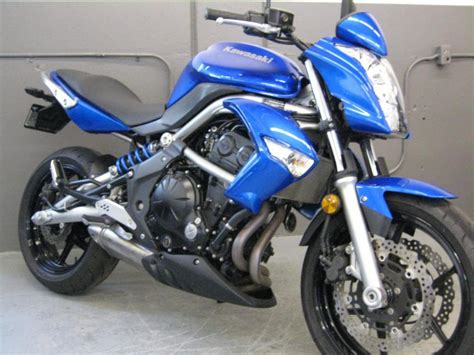 This year also brings a darkened paintjob for the frame, further stressing the aggressive nature of the bike. 2009 Kawasaki Er-6n ER650 ER 650 ER650C ER6N for sale on ...