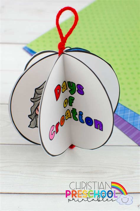 Free Printable Creation Craft for Kids - Christian Preschool Printables