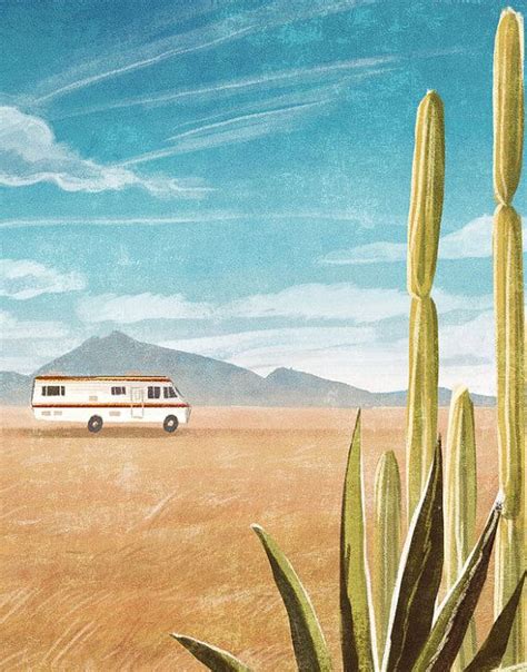 Shop all new & used. Breaking Bad RV Vintage Travel Poster of Albuquerque, New ...