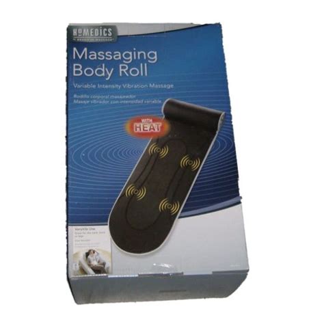 Homedics Massaging Body Roll Vibration Massage Mat With Heat Ebay