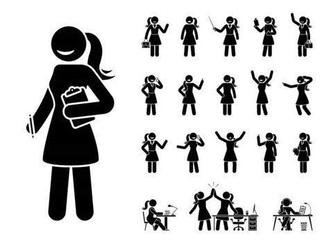 18700 Stick Figure Woman Stock Illustrations Royalty Free Vector