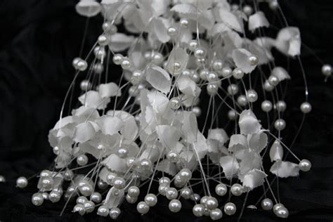 This tree is also known as the california pepper tree and has been listed as an invasive species due to how fast it. White Flower & Pearl Spray Beaded on Illusion Wire Wedding ...