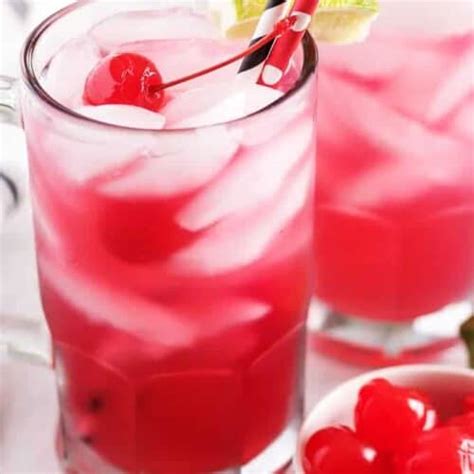Easy Cherry Limeade Recipe Berlys Kitchen