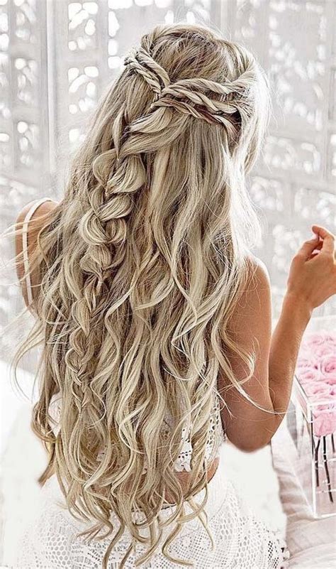 It adds a touch of fair maiden to a modern hairstyle. 10 Pretty Braided Wedding Hairstyles - crazyforus