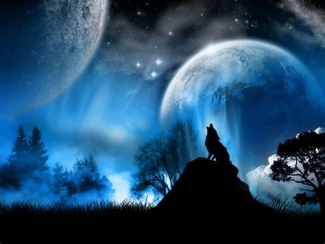 Updated hd wallpapers of wild wolves, timber wolves, grey wolves, snow white wolves, red wolves, wolf pack… are coming soon. Blue animals Moon illustrations howling wolf wolves ...