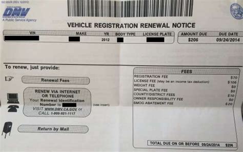 Vehicle Registration Renewal - renouveler l'inscription ...