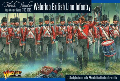 Napoleonic British Line Infantry Waterloo Campaign Warlord Games