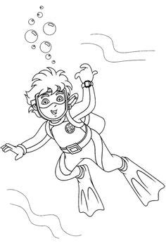 Scuba diver coloring page download and print these scuba diver coloring pages for free. Scuba diver under the sea coloring page | KTC Crafts ...