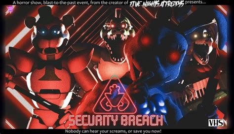 Security Breach Five Nights At Freddys In 2021 Fnaf Fnaf