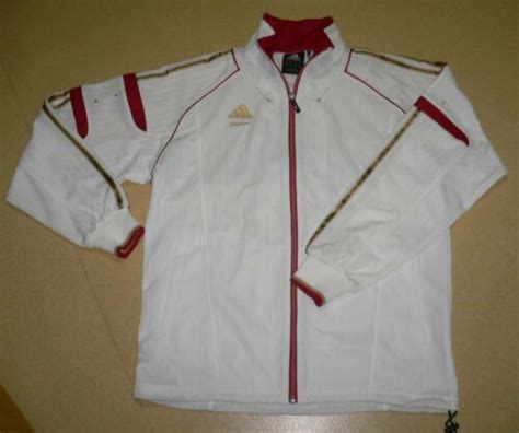 Adidas Yomiuri Giants Track Top Jacket Tokyo Dome Model White Men Small