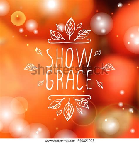 Show Grace Hand Sketched Graphic Vector Stock Vector Royalty Free