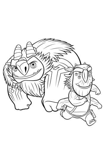 Printable dreamworks trollhunters coloring pages you won't. Kids-n-fun.com | 10 coloring pages of Trollhunters