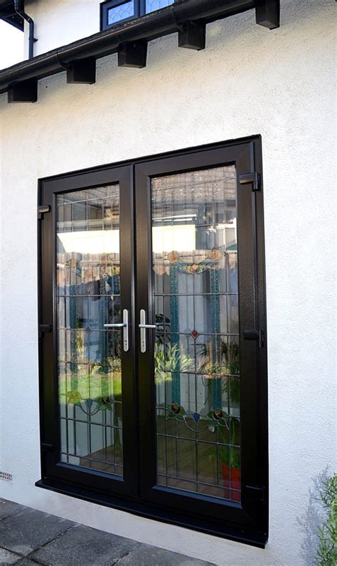 Black Upvc French Doors Climatec Home Improvements