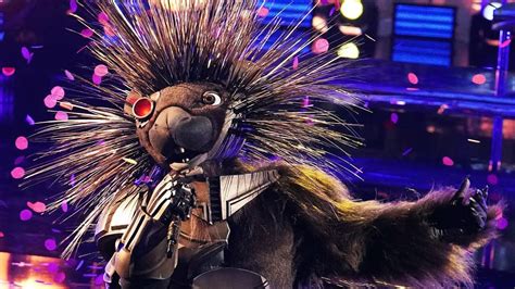 The Masked Singer Robopine Ditches The Quills Makes Fast And Furious