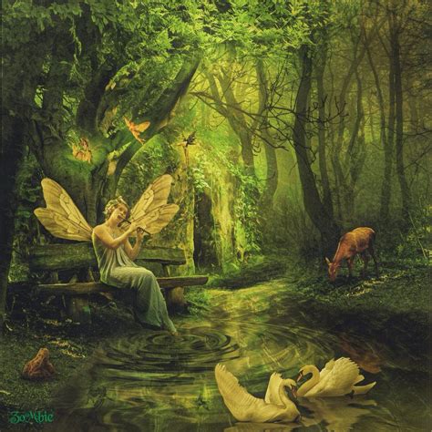 Enchanted Forest By Djz0mb13 On Deviantart Enchanted Forest Faery