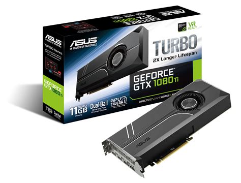 Nvidia Geforce Gtx 1080 Ti Turbo Asus Creation 9306