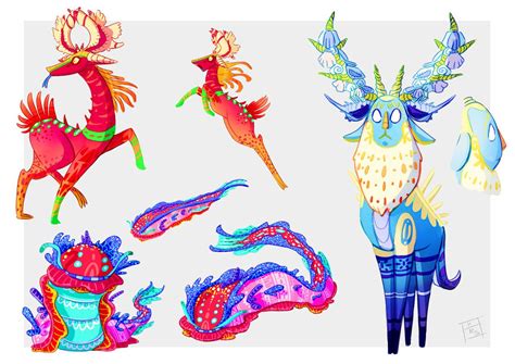 After Watching Coco I Wanted To Create My Own Alebrijesoriginal Design