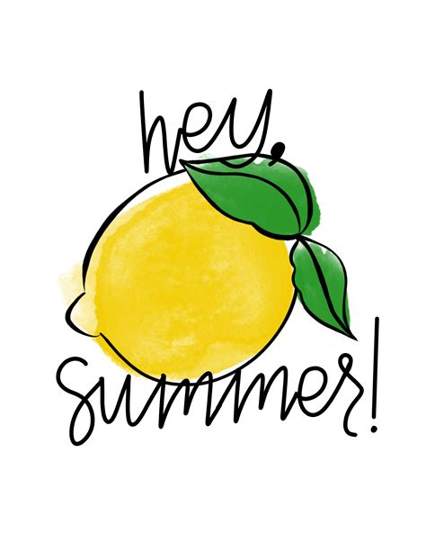 Free Summer Printable