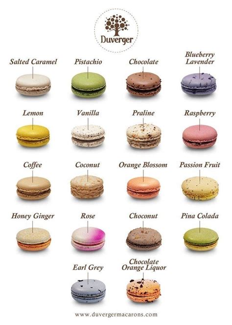 Pin By Dassinee Follow For Follow On Macarons Macaron Flavors