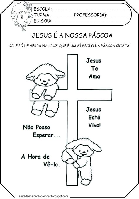 Atividade Sobre A Verdadeira Pascoa