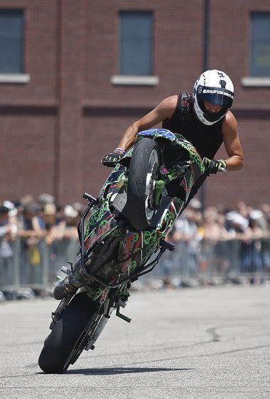 Muskegon Bike Time Stunt Shows More Than Smoke And Mirrors