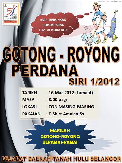 Savesave banner gotong royong perdana rimup for later. Gotong-Royong Perdana Amalan 5s Sesi 1/2012 | Aktiviti MK ...