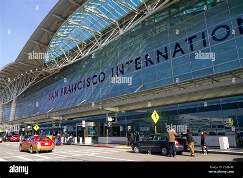 San Francisco International Airport Terminal Located South Of Downtown