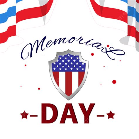 Memorial Day Flag Clipart Png Images Creative American Flag Memorial