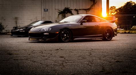 Purple Toyota Supra Wallpapers Wallpaper Cave