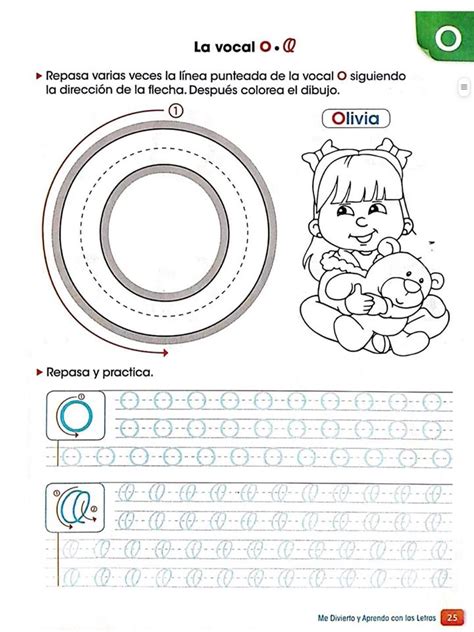 Las Vocales Para Preescolar Y Primer Grado De Primaria Ab6