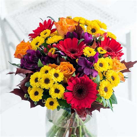 Best birthday flowers delivery uk. Vibrant Autumn | FlyingFlowers.co.uk