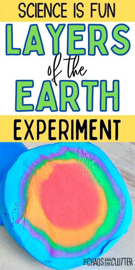 Layers Of The Earth Hands On Science Activity In 2021 Easy Science
