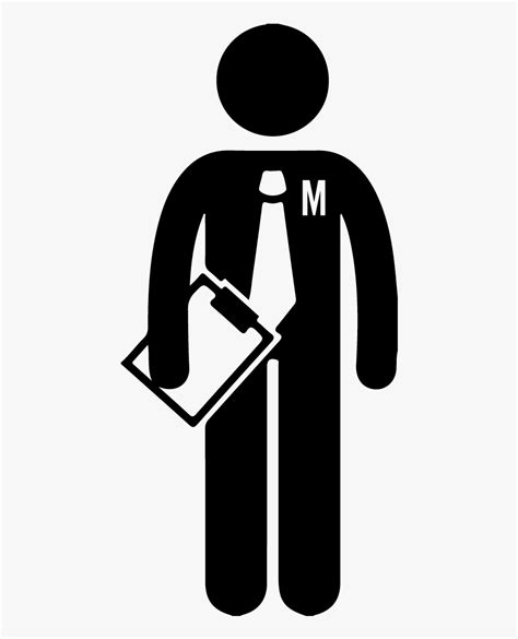 Managers Black And White Clipart Free Transparent Clipart Clipartkey