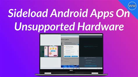 How To Install Android Apps On Windows 11 Sideload Android Apps Apk