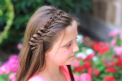 Side French Braid Cute Girl Hairstyles Hairstyle Guides