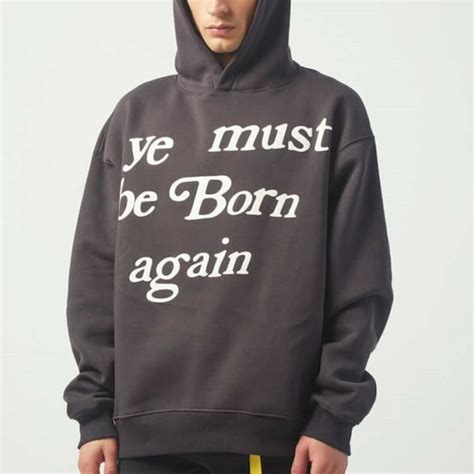 デザイン】 fear of god cpfm ye must be born again ブラック us mサイズの ロゴなど