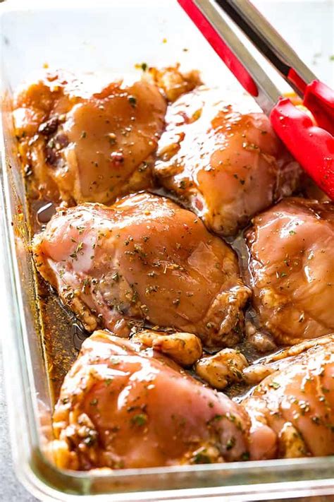 Grilled hawaiian teriyaki chicken skewers. Grilled Chicken Thighs with Brown Sugar Glaze - Easy ...