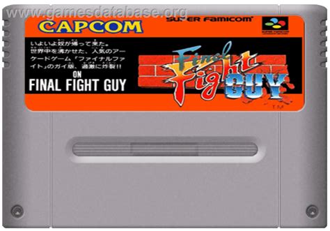 Final Fight Guy Nintendo Snes Games Database
