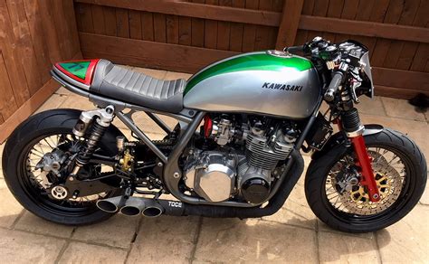 There are a total of 2 cafe racer models. Kawasaki 750 Zephyr Café Racer by Wolf 77 Customs - BikeBound