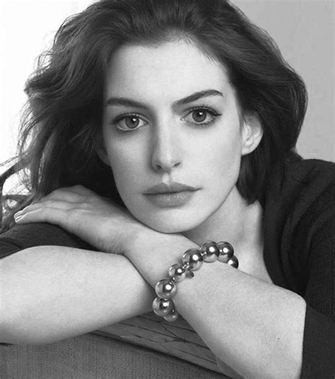 Anne Hathaway Celebrity Female Actress Portrait Photograph Headshot