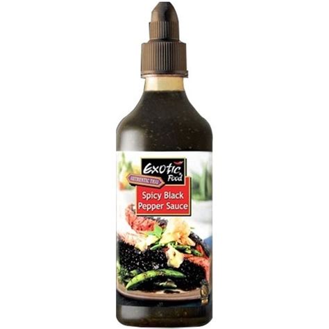 Black pepper is the fruit of the black pepper plant from the piperaceae family. Exotic Spicy Black Pepper Sos Acı Karabiber Sosu 455 ml Fiyatı