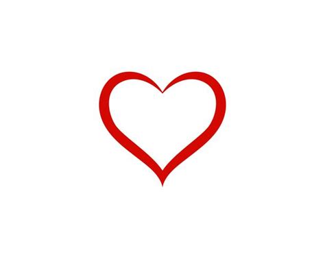Love Heart Logo And Symbol Vector 623220 Vector Art At Vecteezy