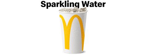 Sparkling Water At Maccas Drinks Mcdonalds Australia