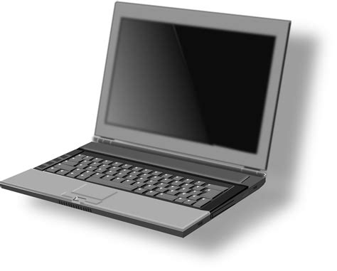 Laptop Black Computer Free Vector Graphic On Pixabay