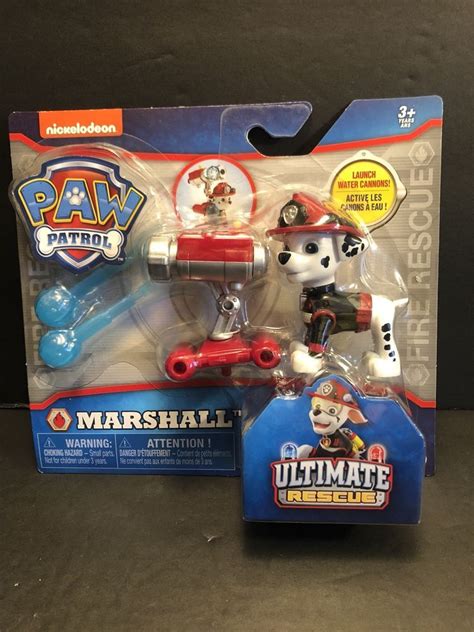 Paw Patrol Ultimate Rescue Marshall Figure With Launching Water